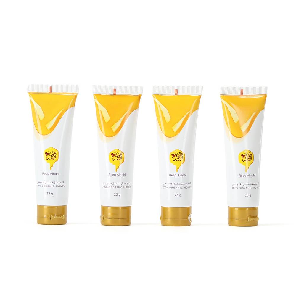 Reeq Alnahl Honey Tubes Pack of 4 Tubes (25g Each) - 25g