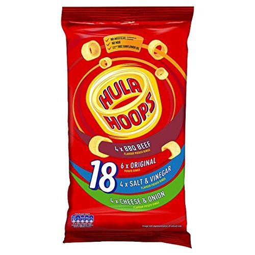 KP Hula Hoops Classic Variety Crisps 18 Pack (18x24g)