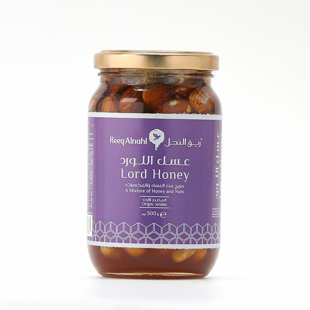 Reeq Alnahl Lord Honey With Nuts - 500g
