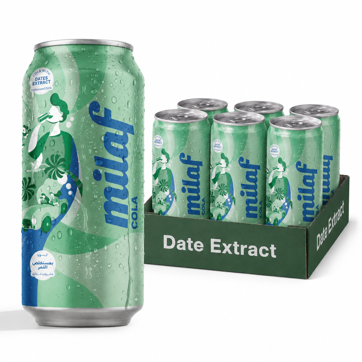 Milaf Date Cola - 240ml