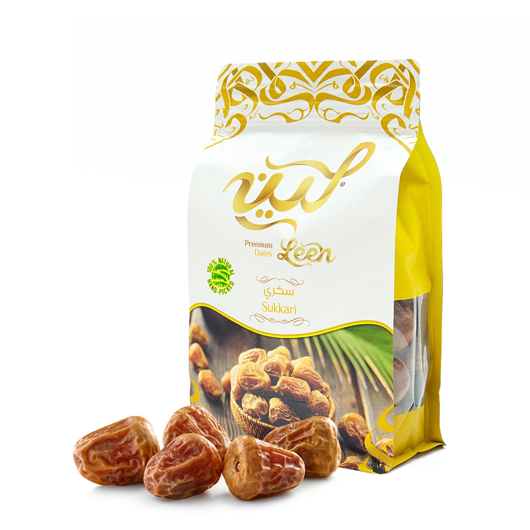 Leen Sukkari Dates Resealable Pouch